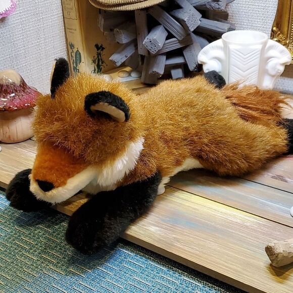 Douglas Plush Red Fox 16" Long Collectible  Stuffed Animal - Picture 3 of 12